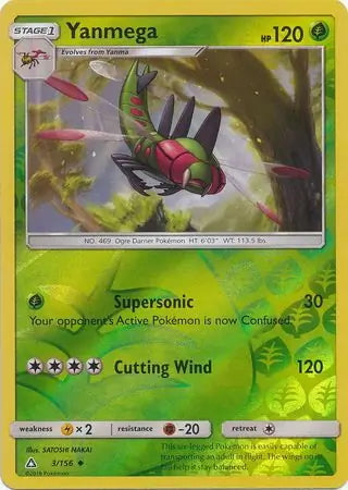 Ultra Prism Yanmega #3/156 reverse holo